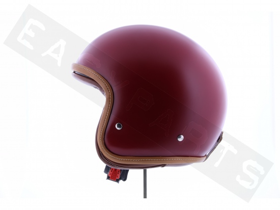 Helmet Jet BARUFFALDI Zar Vintage 2.0 Shiny Red